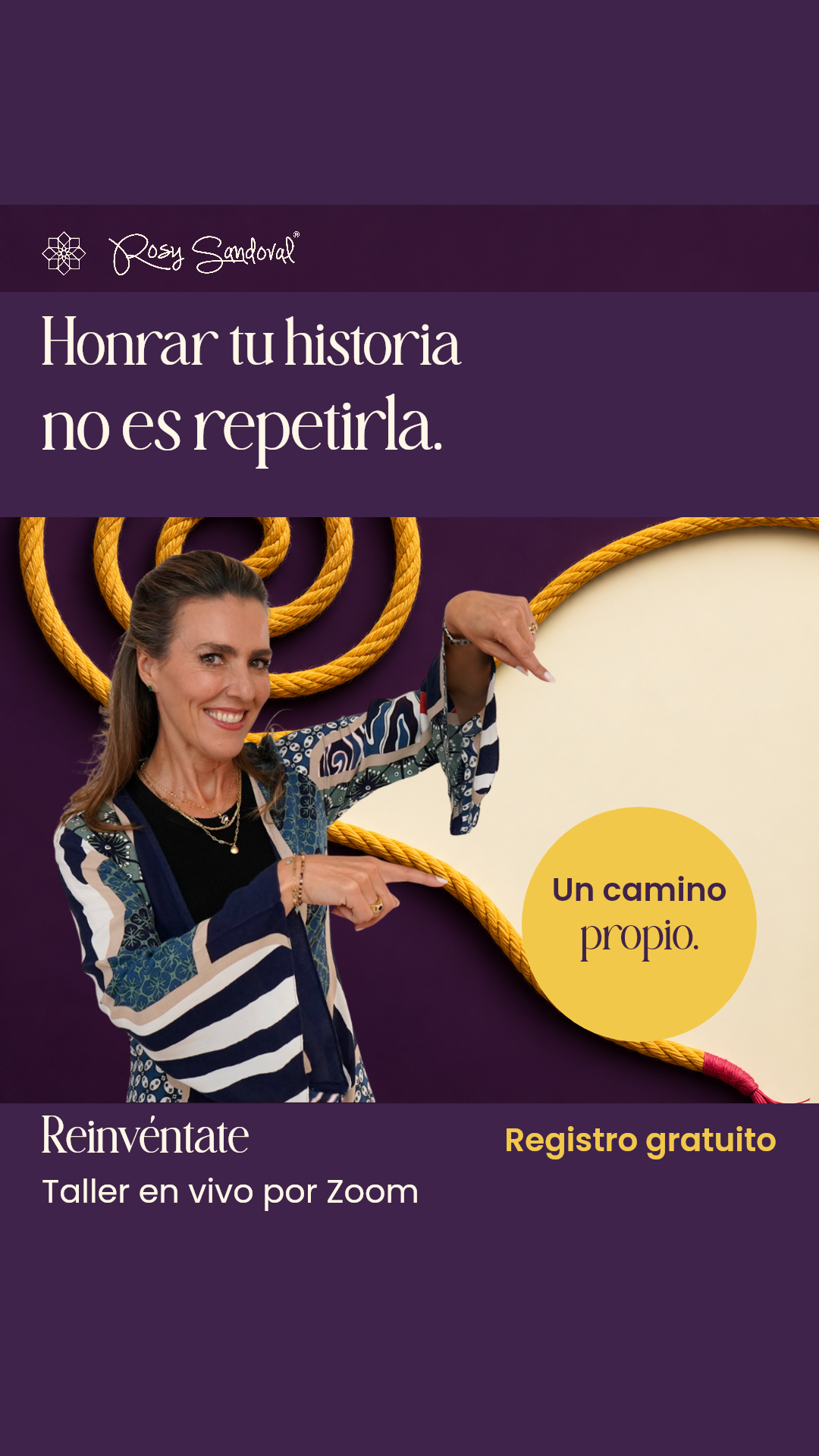 Honrar tu historia no es repetirla · Formato 9:16