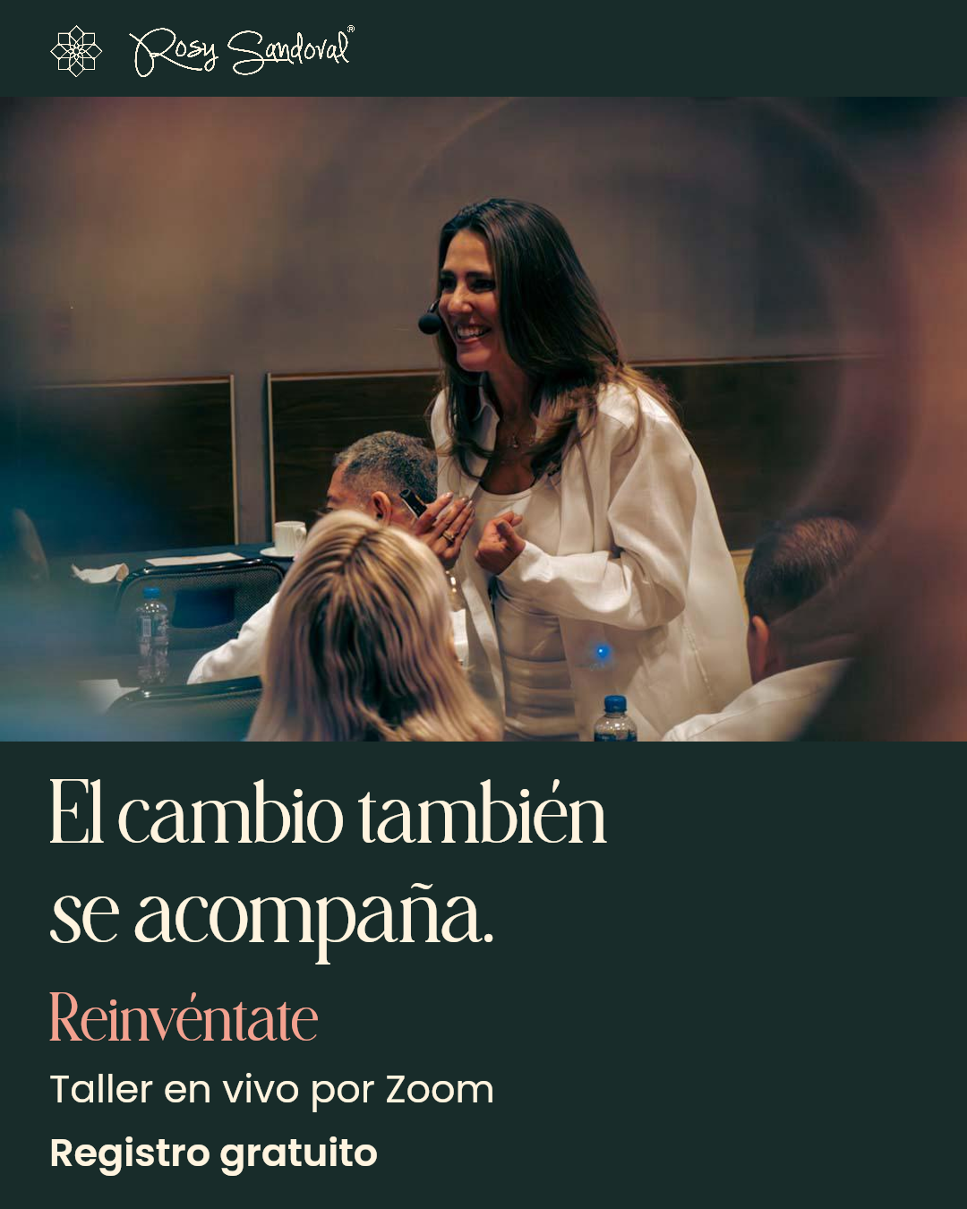El cambio también se acompaña · Formato 4:5