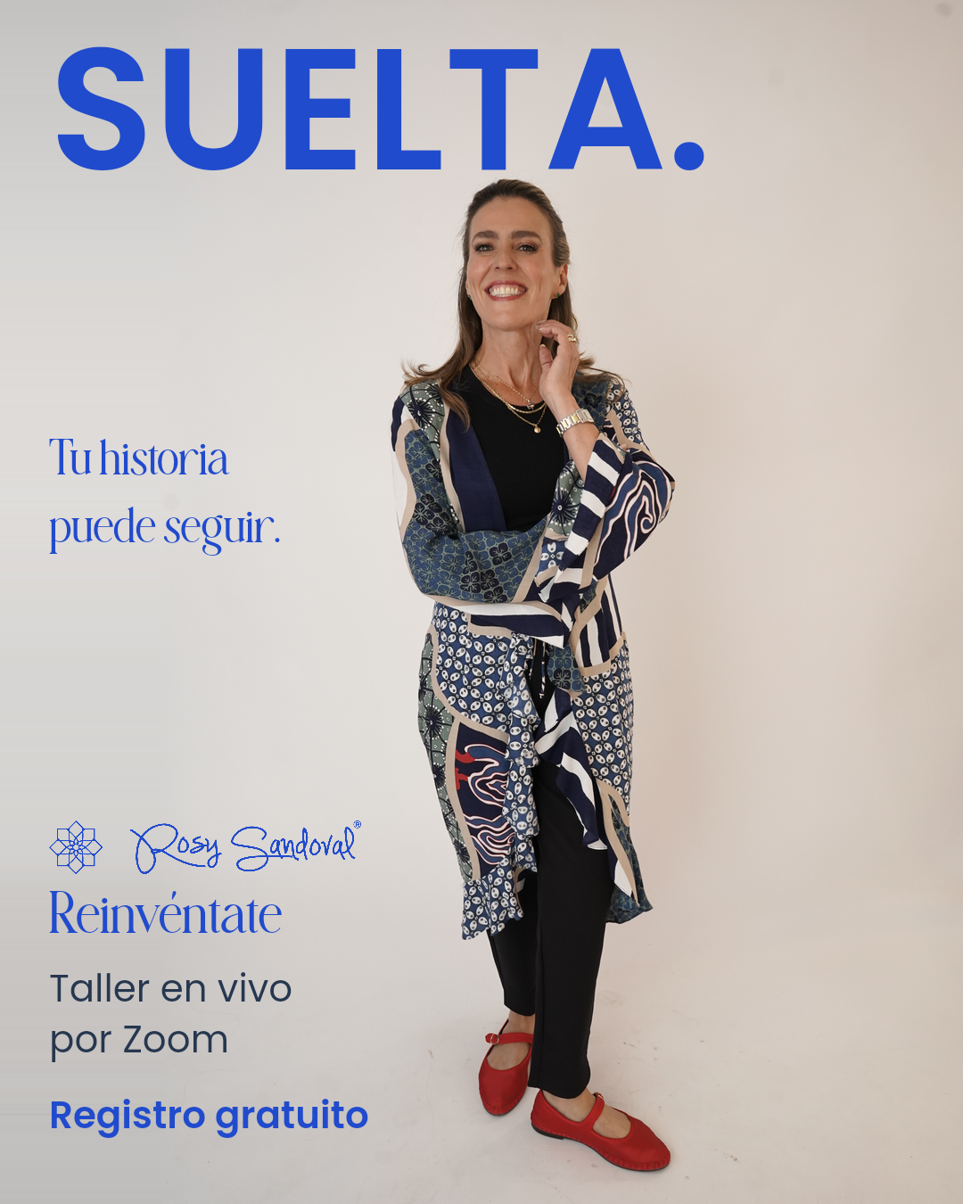 Suelta · Tu historia puede seguir · Formato 4:5